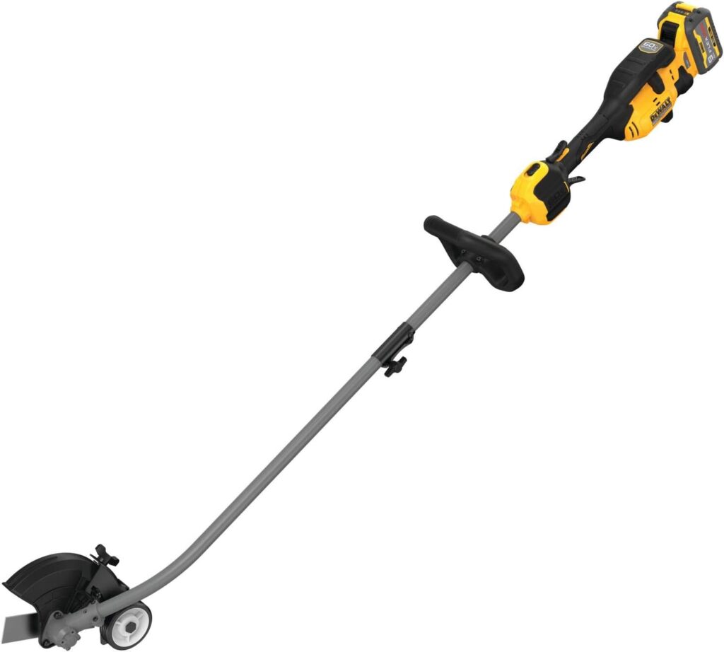 DEWALT 60V MAX Cordless Lawn Edger Kit, FLEXVOLT Battery  Charger Included (DCED472X1)